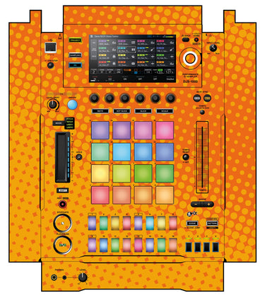 Pioneer DJ DJS 1000 Skin Gradienter Orange